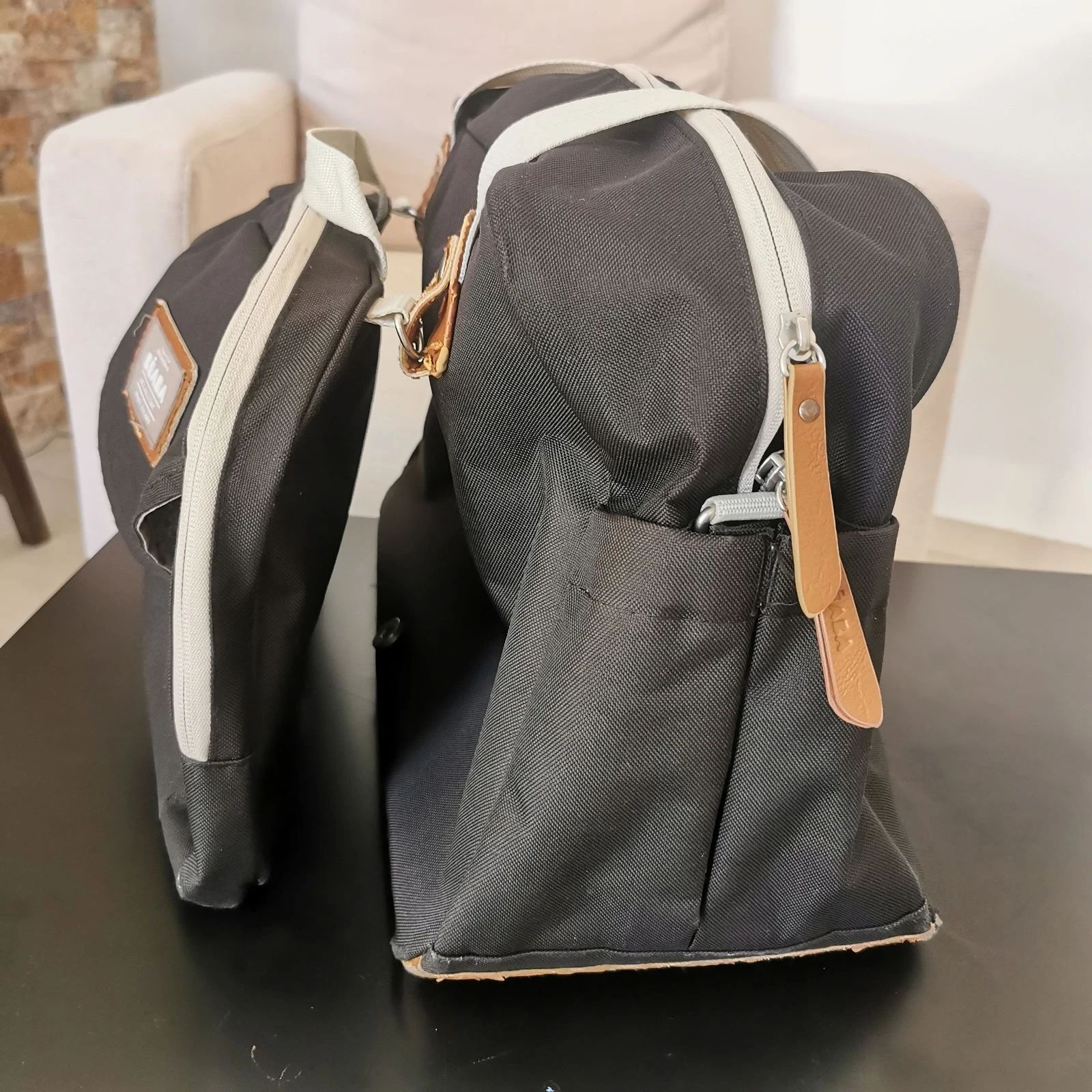 Bolsa de fraldas Béaba com bolseta combinada – Lavada e conservada – photo 2